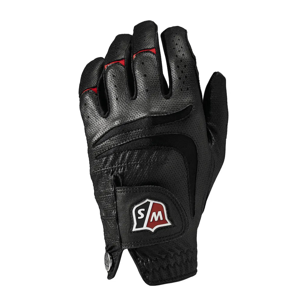 Wilson Staff Grip Plus II Herren Golfhandschuh Schwarz