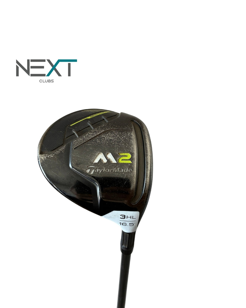 TaylorMade M2 Fairwayholz 3HL 16,5° Linkshand / TaylorMade M2 REAX 55 g / Regular Flex