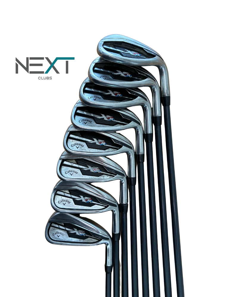 Callaway XR Eisensatz 5-9+PW+AW+SW / Project X 4.5 / Senior Flex