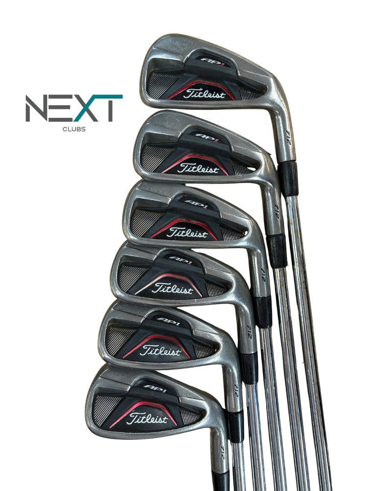 Titleist AP1 712 Eisensatz 4+6-9+PW / Stahlschaft / Regular Flex
