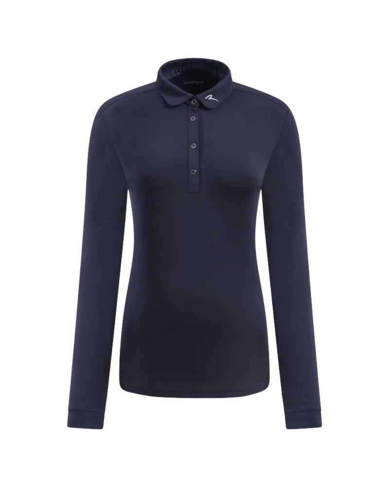 Chervo Annuario Langarm-Poloshirt