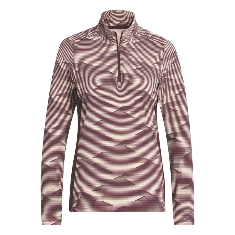 adidas Ultimate365 Printed Mock Poloshirt