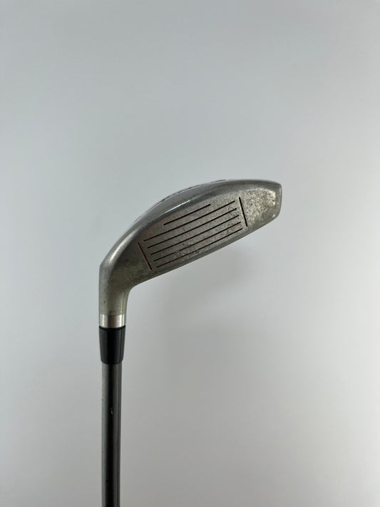 Nahaufnahme des Mizuno Hot Metal ET Fairway Holz 7 Flex L - Golf Pride Tour Wrap Griff für hervorragenden Halt und Komfort