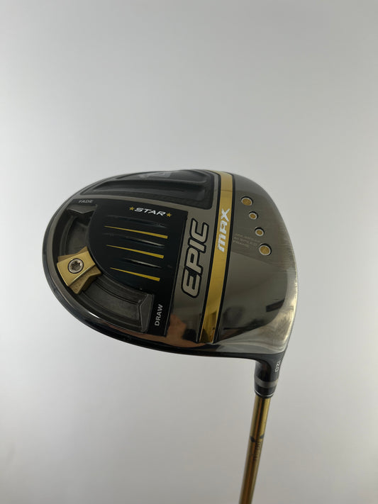 Gebrauchter Golfschläger: Callaway Epic Max Star Driver 12° Flex A - Maximale Weiten mit erstklassiger Leistung