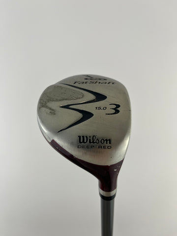 Wilson Deep Red Fairway Wood 3 / Flex L