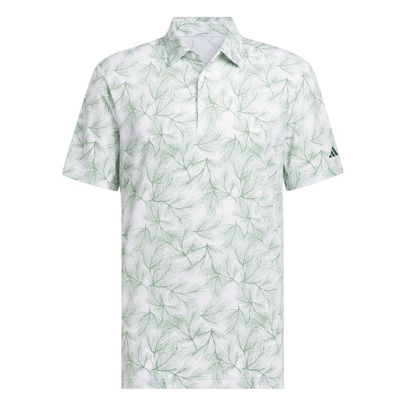 adidas Ultimate365 Pine Print Polo