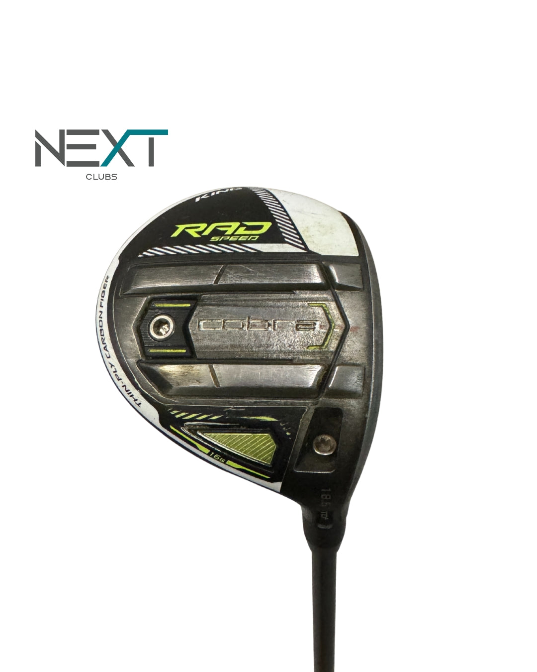 Cobra King Radspeed Fairway Holz 5 18,5° / EvenFlow Riptide 5.5 50g / Flex R
