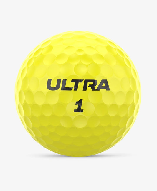 Wilson Ultra Golfbälle 15er Pack, gelb