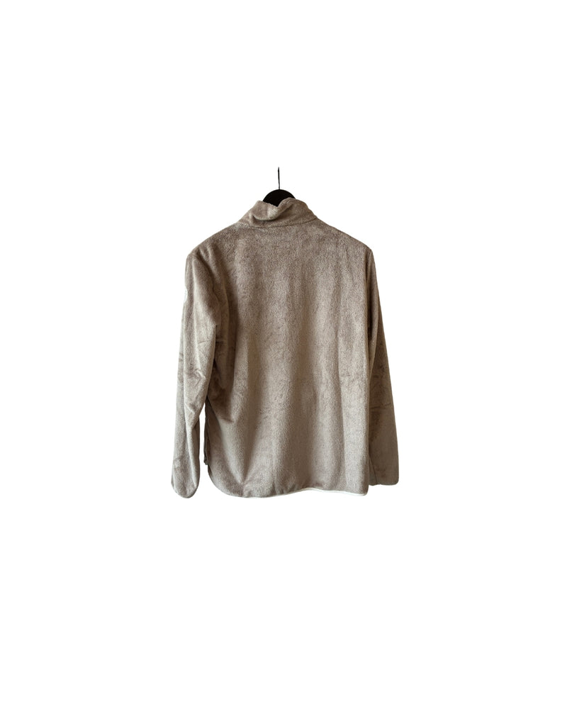 Neu Chervo Puerta Fleece Jacke Golfjacke Damen Hellgrau Größe 44